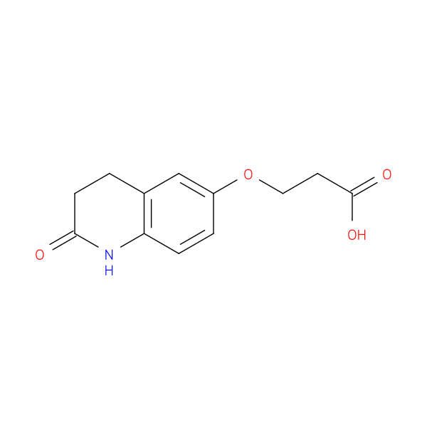 3-[(2-oxo-1,2,3,4-tetrahydroquinolin-6-yl)oxy]propanoic acid