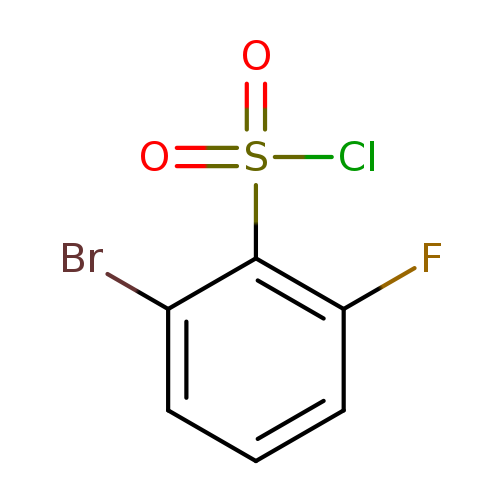 2-Bromo-6-fluorobenzenesulphonyl chloride