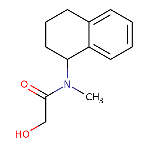 2-hydroxy-N-methyl-N-(1,2,3,4-tetrahydronaphthalen-1-yl)acetamide