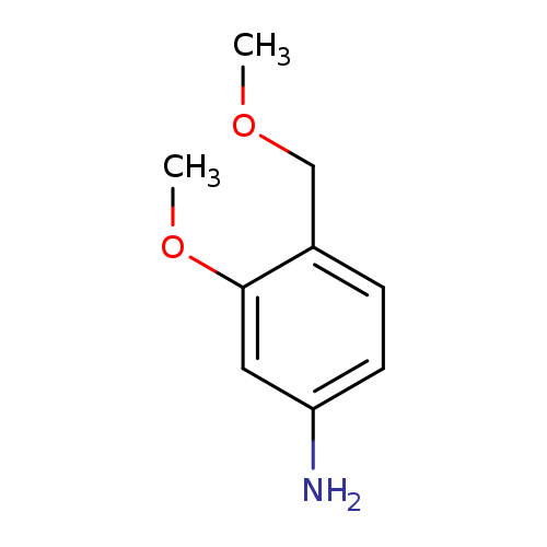 3-methoxy-4-(methoxymethyl)aniline