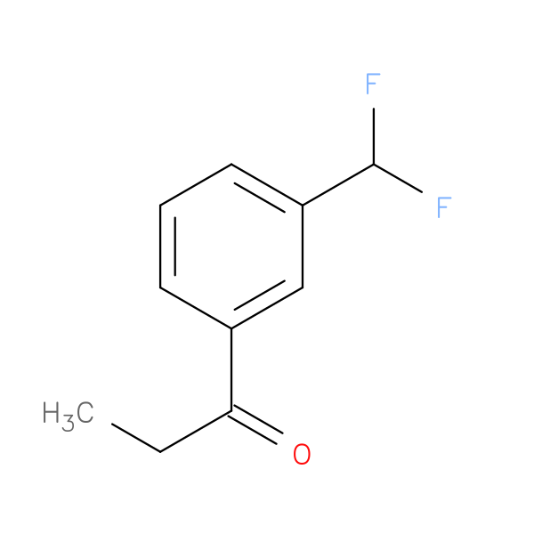 1-[3-(difluoromethyl)phenyl]propan-1-one