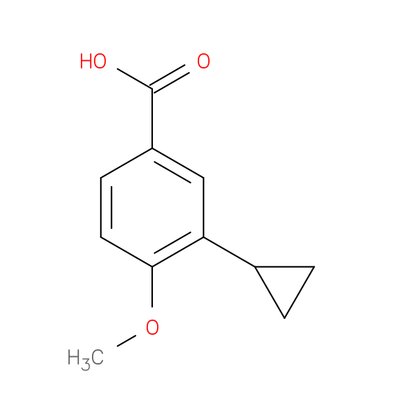 3-cyclopropyl-4-methoxybenzoic acid