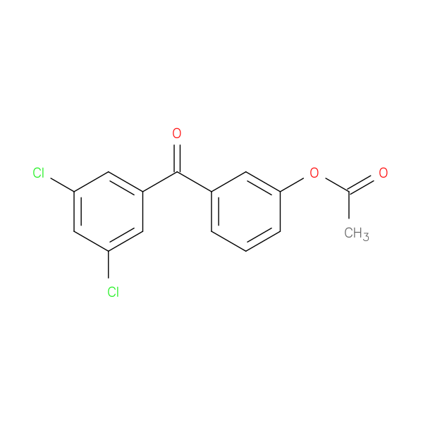 3-Acetoxy-3',5'-dichlorobenzophenone