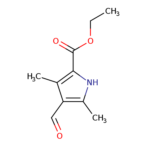 ETHYL 3,5-DIMETHYL-4-FORMYLPYRROLE-2-CARBOXYLATE