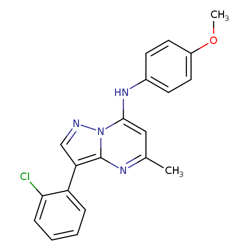 3-(2-chlorophenyl)-N-(4-methoxyphenyl)-5-methylpyrazolo[1,5-a]pyrimidin-7-amine