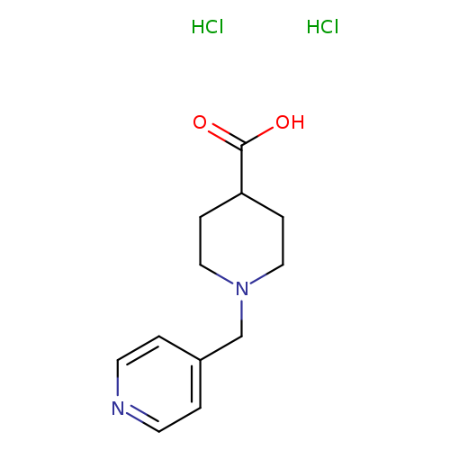 1-(Pyridin-4-ylmethyl)piperidine-4-carboxylic acid dihydrochloride