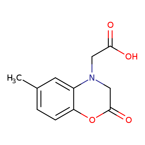 (6-Methyl-2-oxo-2,3-dihydro-4h-1,4-benzoxazin-4-yl)acetic acid