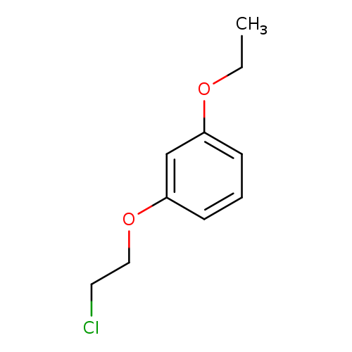 1-(2-chloroethoxy)-3-ethoxybenzene