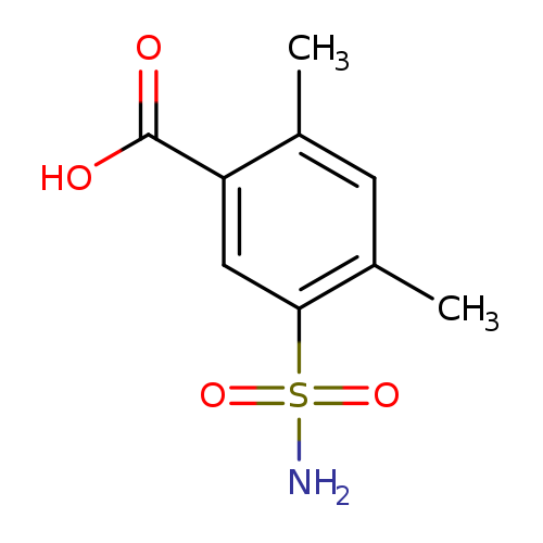 2,4-dimethyl-5-sulfamoylbenzoic acid