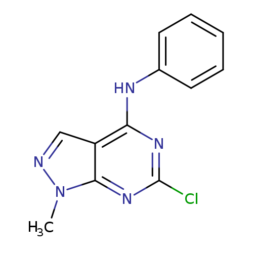 6-Chloro-1-methyl-n-phenyl-1h-pyrazolo[3,4-d]pyrimidin-4-amine