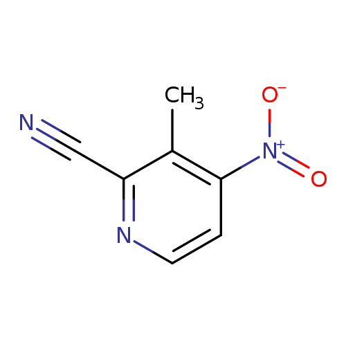 2-Pyridinecarbonitrile, 3-methyl-4-nitro-