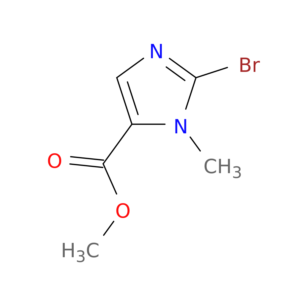 1H-Imidazole-5-carboxylicacid, 2-bromo-1-methyl-, methyl ester
