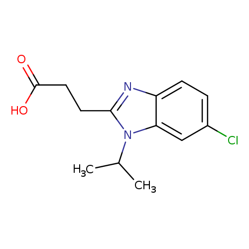 3-(6-Chloro-1-isopropyl-1h-benzimidazol-2-yl)propanoic acid