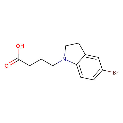 4-(5-Bromo-2,3-dihydro-indol-1-yl)-butyric acid