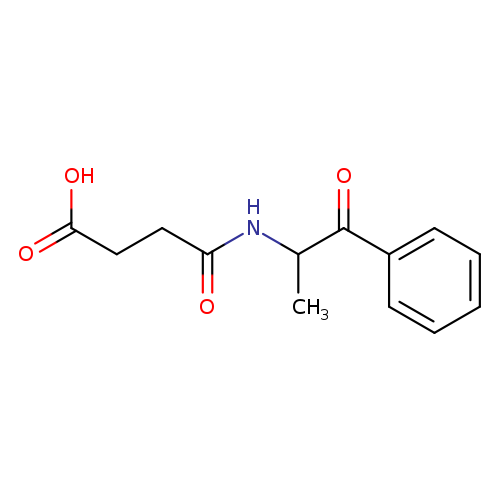 3-[(1-oxo-1-phenylpropan-2-yl)carbamoyl]propanoic acid