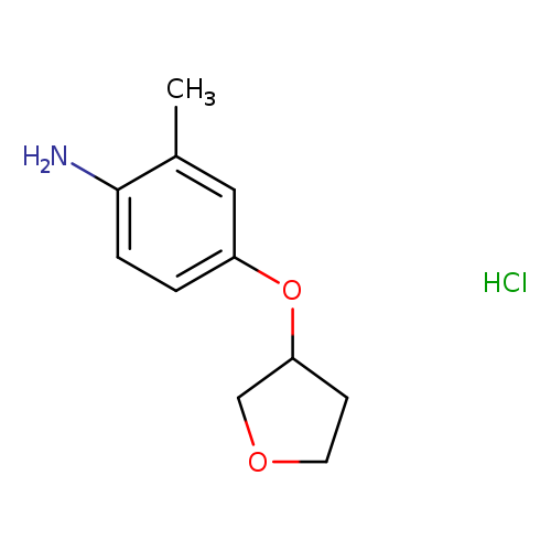 2-methyl-4-(oxolan-3-yloxy)anilinehydrochloride