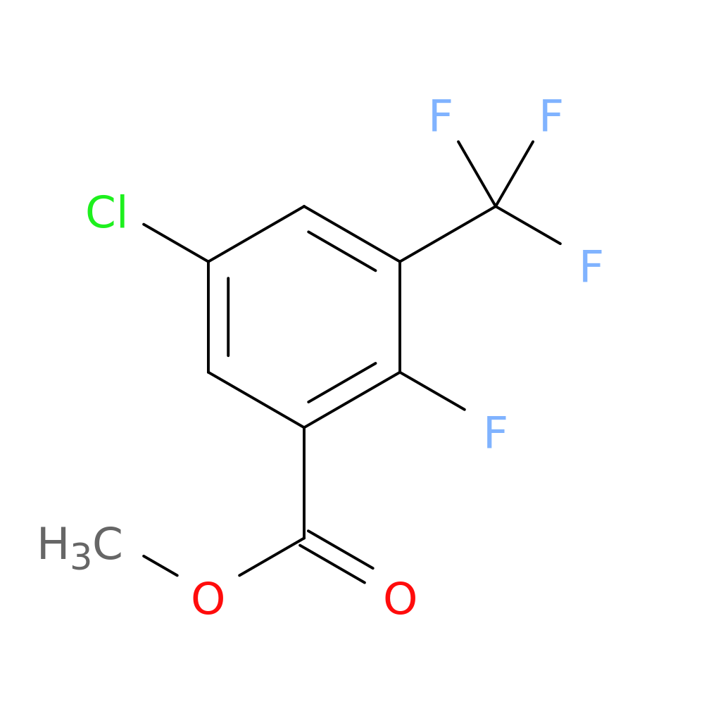 methyl 5-chloro-2-fluoro-3-(trifluoromethyl)benzoate