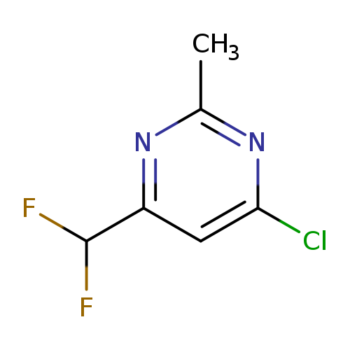 4-Chloro-6-(difluoromethyl)-2-methylpyrimidine