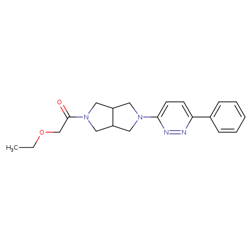 2-ethoxy-1-[5-(6-phenylpyridazin-3-yl)-octahydropyrrolo[3,4-c]pyrrol-2-yl]ethan-1-one