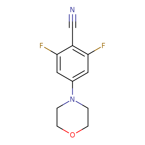 2,6-Difluoro-4-(morpholin-4-yl)benzonitrile