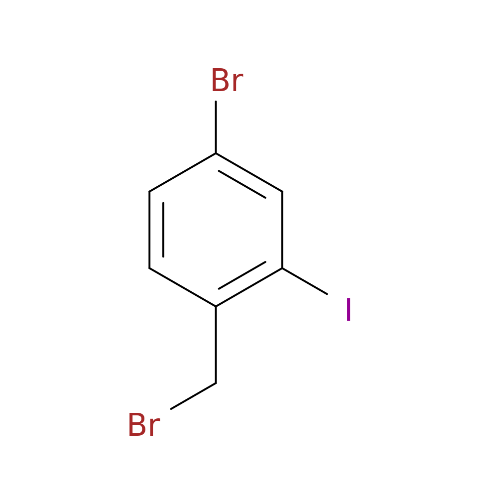 4-Bromo-2-iodobenzyl bromide