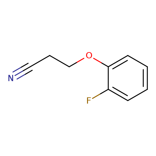 3-(2-Fluorophenoxy)propanenitrile