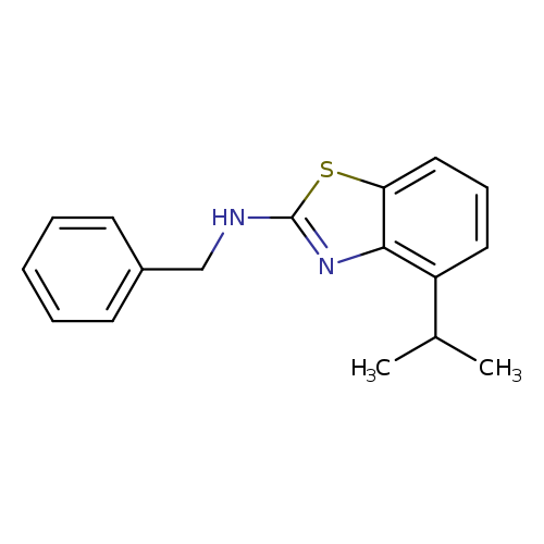 N-Benzyl-4-isopropyl-1,3-benzothiazol-2-amine