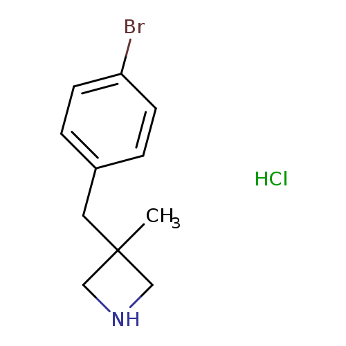 3-[(4-bromophenyl)methyl]-3-methylazetidine hydrochloride
