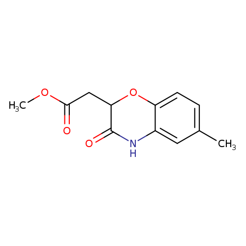 2H-1,4-Benzoxazine-2-aceticacid, 3,4-dihydro-6-methyl-3-oxo-, methyl ester