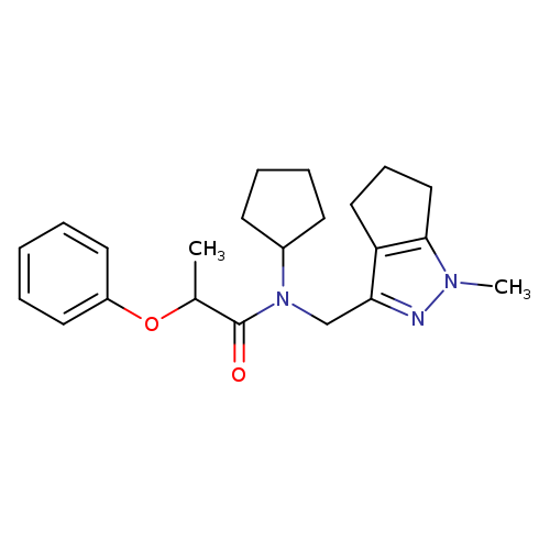 N-cyclopentyl-N-({1-methyl-1H,4H,5H,6H-cyclopenta[c]pyrazol-3-yl}methyl)-2-phenoxypropanamide