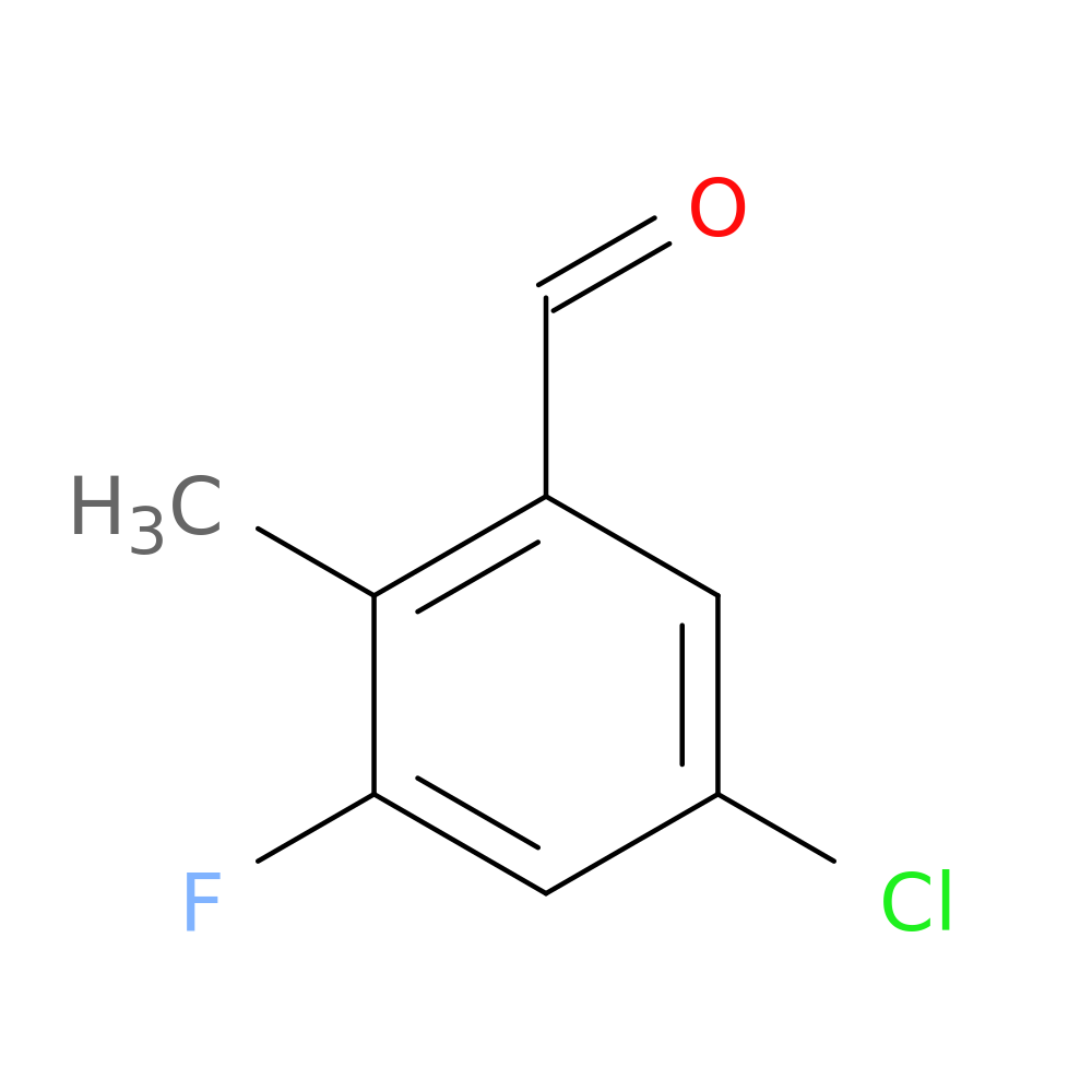 5-chloro-3-fluoro-2-methylbenzaldehyde
