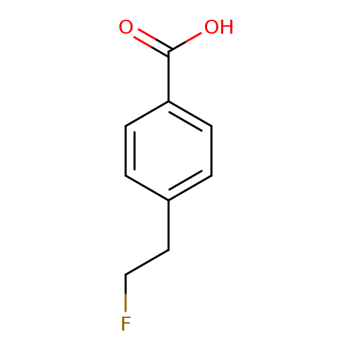 Benzoic acid, 4-(2-fluoroethyl)-