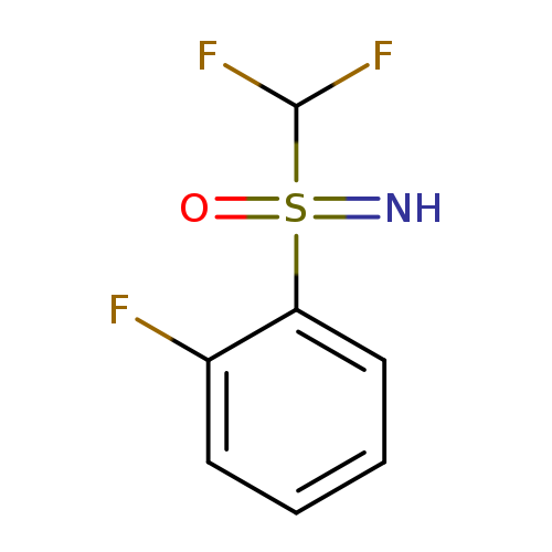 (difluoromethyl)(2-fluorophenyl)imino-lambda6-sulfanone