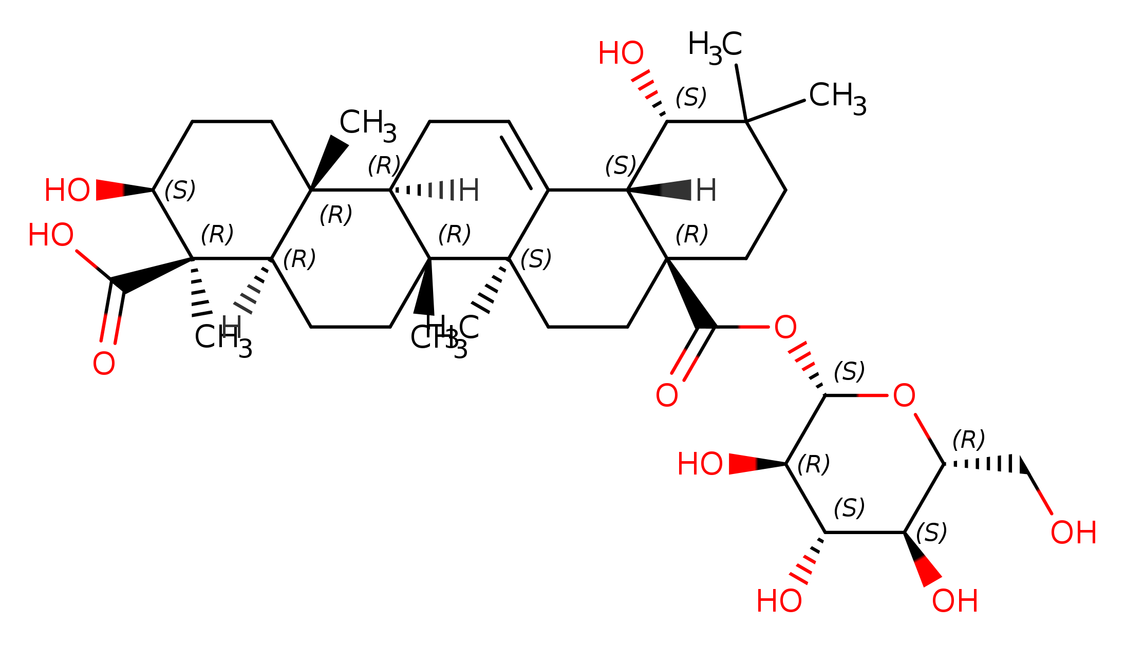 (3S,4R,4aR,6aR,6bS,8aR,12S,12aS,14aR,14bR)-3,12-Dihydroxy-4,6a,6b,11,11,14b-hexamethyl-8a-((((2S,3R,4S,5S,6R)-3,4,5-trihydroxy-6-(hydroxymethyl)tetrahydro-2H-pyran-2-yl)oxy)carbonyl)-1,2,3,4,4a,5,6,6a,6b,7,8,8a,9,10,11,12,12a,14,14a,14b-icosahydropicene-4-carboxylic acid