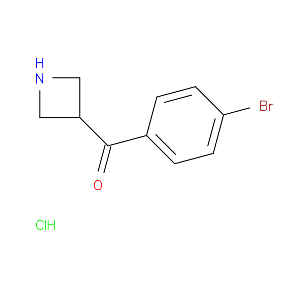 Azetidin-3-yl(4-bromophenyl)methanone hydrochloride