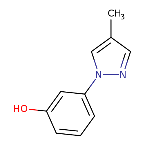 3-(4-methyl-1H-pyrazol-1-yl)phenol