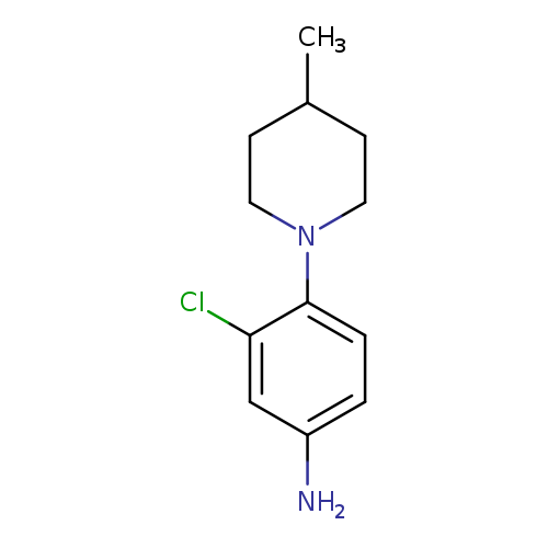 3-chloro-4-(4-methylpiperidin-1-yl)aniline