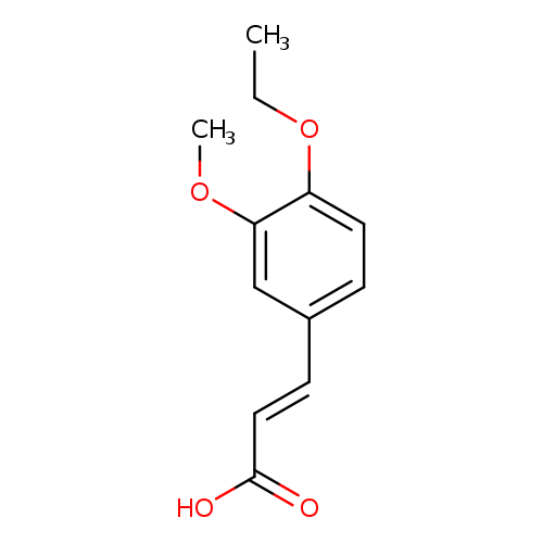 2-Propenoic acid, 3-(4-ethoxy-3-methoxyphenyl)-, (2E)-