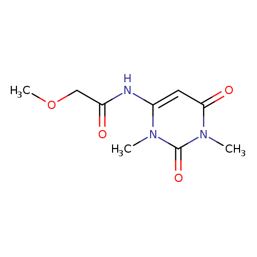 N-(1,3-dimethyl-2,6-dioxo-1,2,3,6-tetrahydropyrimidin-4-yl)-2-methoxyacetamide