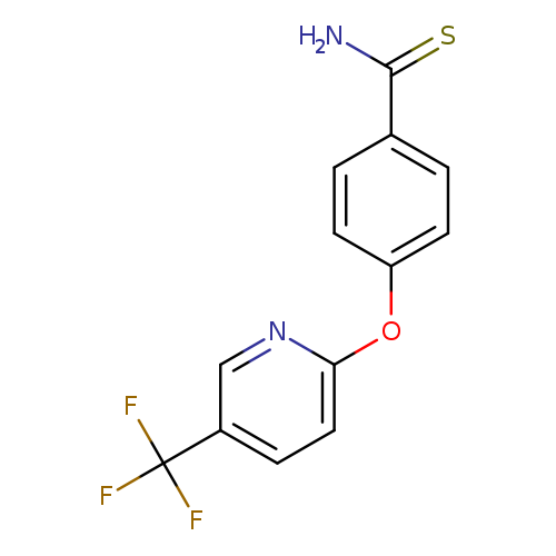 Benzenecarbothioamide, 4-[[5-(trifluoromethyl)-2-pyridinyl]oxy]-