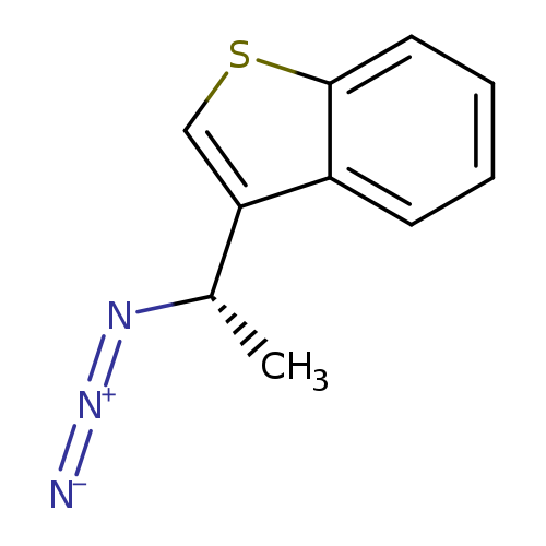 3-[(1S)-1-azidoethyl]-1-benzothiophene
