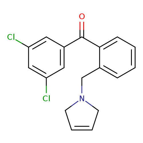 (3,5-Dichlorophenyl)(2-((2,5-dihydro-1H-pyrrol-1-yl)methyl)phenyl)methanone