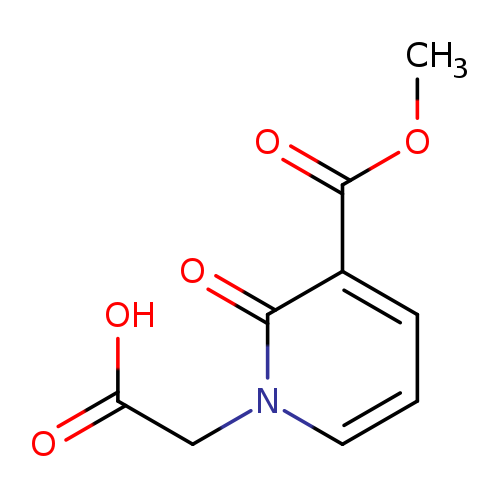 2-[3-(methoxycarbonyl)-2-oxo-1,2-dihydropyridin-1-yl]acetic acid