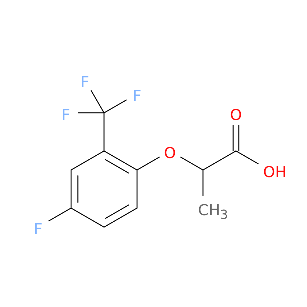 2-(4-Fluoro-2-trifluoromethyl-phenoxy)-propionic acid