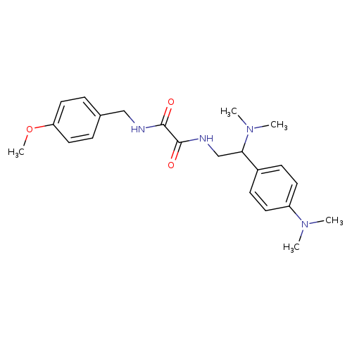 N-[2-(dimethylamino)-2-[4-(dimethylamino)phenyl]ethyl]-N'-[(4-methoxyphenyl)methyl]ethanediamide