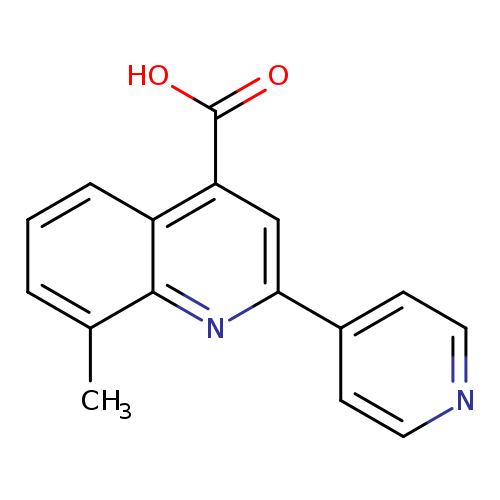 8-Methyl-2-pyridin-4-ylquinoline-4-carboxylic acid