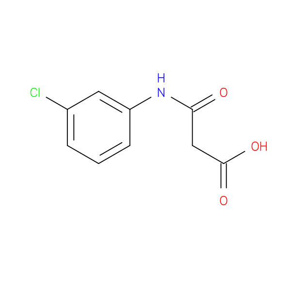 2-[(3-chlorophenyl)carbamoyl]acetic acid