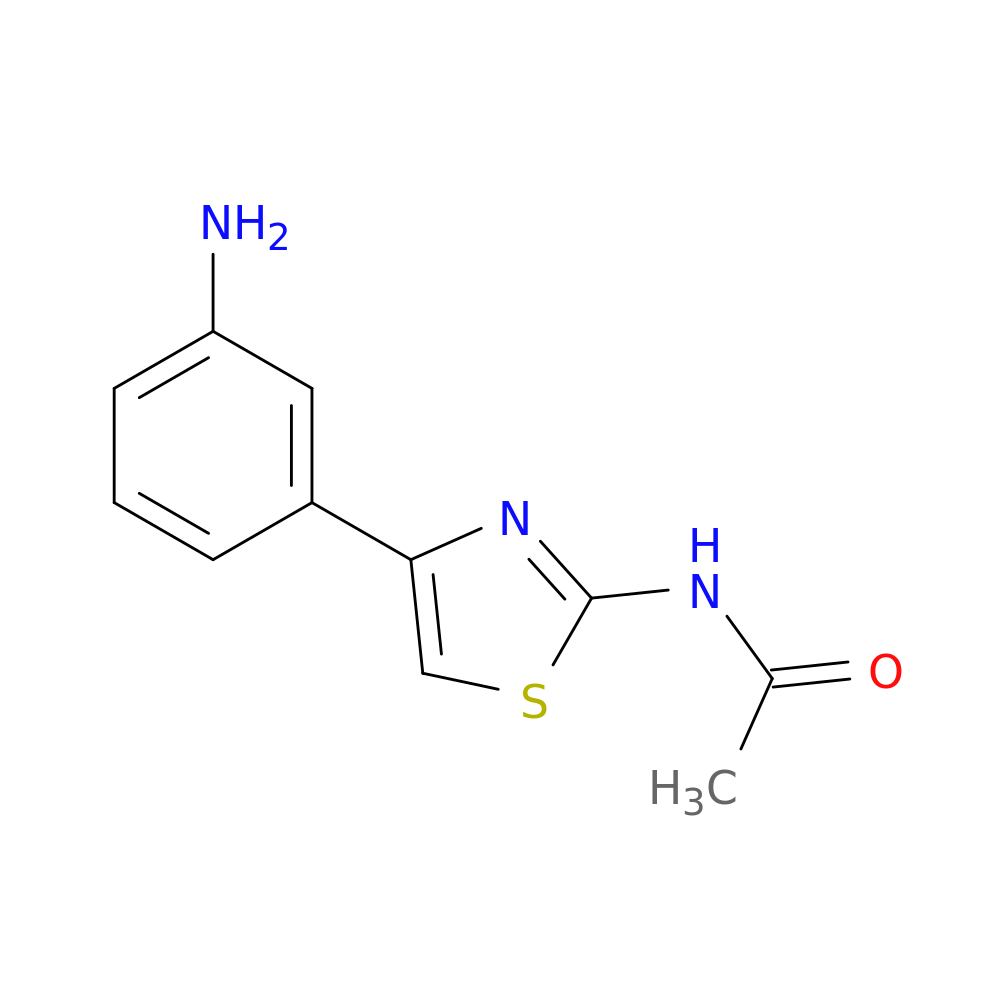 N-(4-(3-Aminophenyl)thiazol-2-yl)acetamide