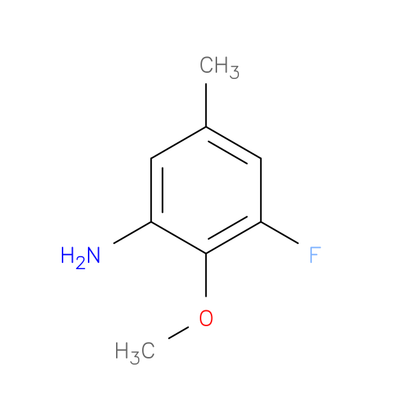 3-FLUORO-2-METHOXY-5-METHYLANILINE