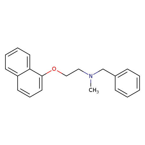 benzyl(methyl)[2-(naphthalen-1-yloxy)ethyl]amine